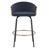LUNA COUNTER STOOL - BLUe