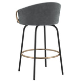 LUNA COUNTER STOOL - GREY