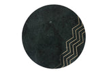 FUNCTION ACCENT TABLE - GREEN MARBLE, SET OF 2