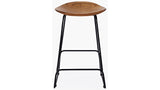 NATURE'S EDGE BACKLESS STOOL - NATURAL