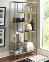 FRANKWELL BOOKCASE - Gold