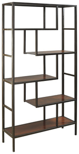 FRANKWELL BOOKCASE - Brown/Black