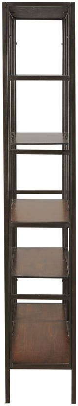 FRANKWELL BOOKCASE - Brown/Black