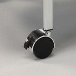 Zedd 2-Tier Bar Cart in Silver