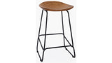 NATURE'S EDGE BACKLESS STOOL - NATURAL
