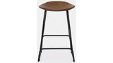 NATURE'S EDGE BACKLESS STOOL - LIGHT CHESTNUT