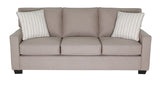 90907 sofa made in Canada stitching and material detail from Couch9 Calgary