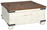 WYSTFIELD COCKTAIL TABLE WITH STORAGE