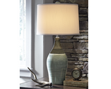 CERAMIC LAMPS SET OF 2