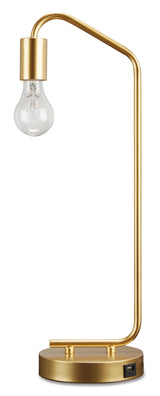 Covybend Desk Lamp - Gold