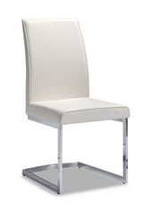DINO DINING CHAIR ARMLESS - WHITE
