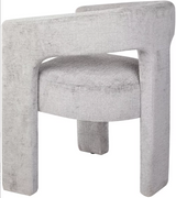 GWEN UPHOLSTERED CHAIR - Grey