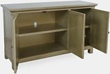 GLAM ISABELLA 54" MIRRORED ACCENT CABINET