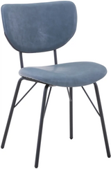 OWEN CONTEMPORARY UPHOLSTERED DINING CHAIR - Slate