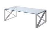 RUSH GLASS COFFEE TABLE