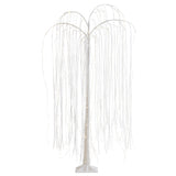 WHITE WILLOW FREESTANDING 60H" 360 LED DECOR TREE