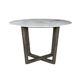 Aura Round Dining Table Front View – Calgary