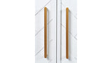 BLANC 3 DOOR ACCENT CABINET