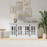 Maribel accent cabinet white available at Couch9 furniture store in Calgary Alberta