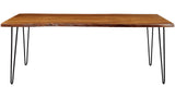 NATURE'S EDGE DINING TABLE ONLY 79” - LIGHT CHESTNUT