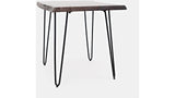 NATURES EDGE END TABLE - SLATE
