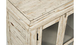 RUSTIC SHORES 4 DOOR HIGH CABINET - SCRIMSHAW