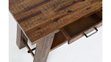 “Trestle slim console table for entryway and living space in Okotoks”