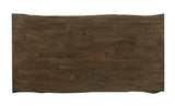 TAJ - LIVE EDGE DINING SET W/ 4 SIDE CHAIRS & 1 BENCH