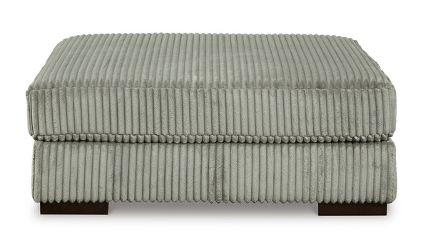 Larco Oversized Accent Ottoman - Fog