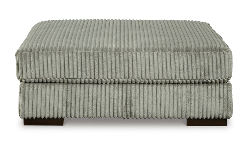 Larco Oversized Accent Ottoman - Fog