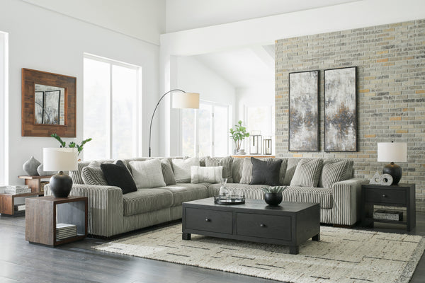 Larco 5-Piece Sectional - Fog