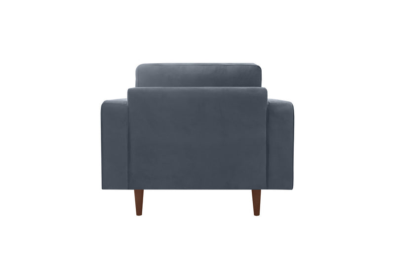 Wilson Chair -Charcoal Velvet