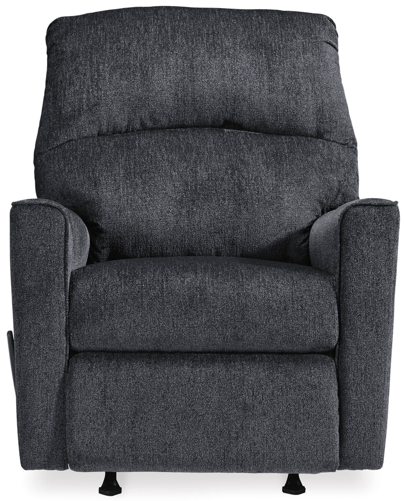 Merlin Rocker Recliner - Slate Color