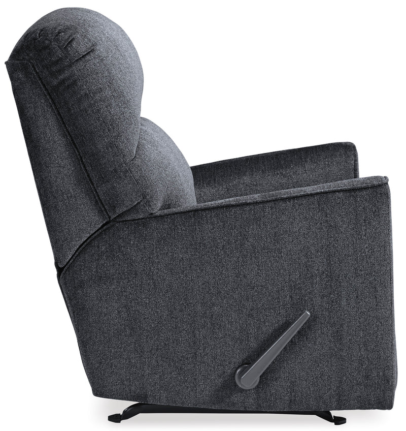 Merlin Rocker Recliner - Slate Color