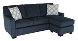 90907S sofa sectional with floating ottoman