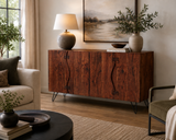 NATURE’S EDGE SIDEBOARD-LIGHT CHESTNUT