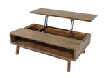 Gia lift top coffee table placed in a stylish modern home interior