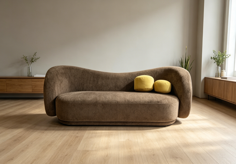 Wave Curved Sofa – Couch9