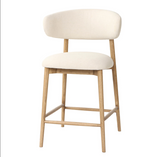 Milo counter stool in fabric available at Couch9 furniture store in Calgary Alberta