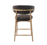 Milo counter stool in fabric available in Calgary Airdrie Okotoks Chestermere Cochrane