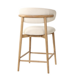 Modern Milo counter stool in fabric furniture in Calgary Alberta