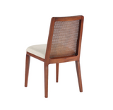 Rattan dining chair design and weaving detail furniture in Calgary Alberta