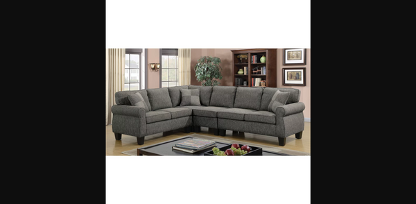 Sandy 4 Pcs. Sectional - Grey