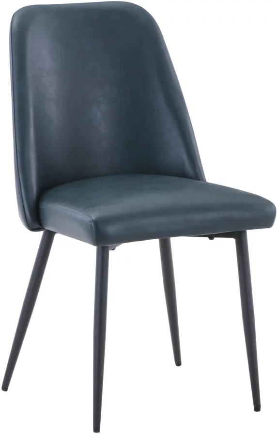 MADDOX UPHOLSTERED DINING CHAIR - Blueberry