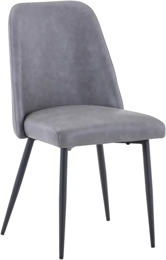 MADDOX UPHOLSTERED DINING CHAIR - Grey