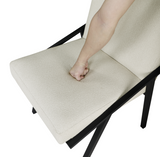 Side view of Stylo dining chair at Couch9 Calgary furniture store