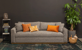 Anderson sofa in Charcoal color at Couch9 furniture store in Calgary serving Okotoks, Cochrane, Airdrie and Chestermere