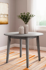 Side view of Apollo 5 pcs dining set at Couch9 Calgary furniture store