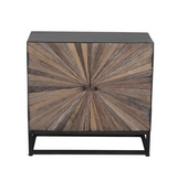 Astral Plains 2 door accent cabinet front view