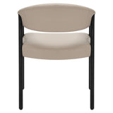 Bexley Dining Chair- Mushroom & Black